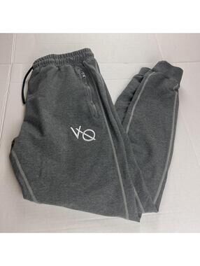VANQUISH Fitness London VQ Men's Gray Med Tapered Jogger Drawstring Athletic Gym